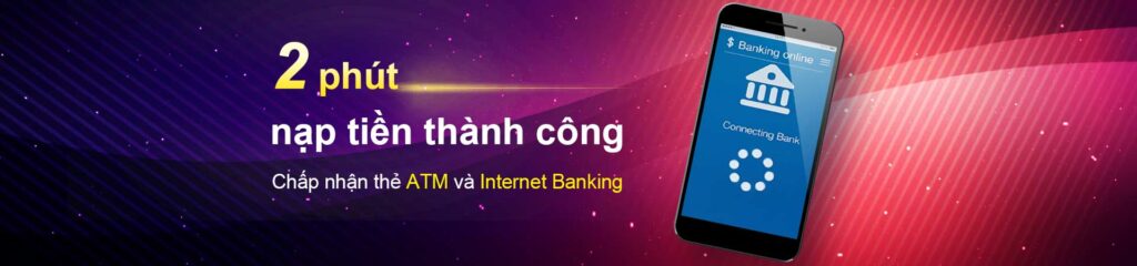 2 phút – Nạp tiền thành công! Chấp nhận thẻ ATM và Internet Banking. Tham gia ngay tại KU Casino để tận hưởng giao dịch siêu tốc và trải nghiệm giải trí đỉnh cao!